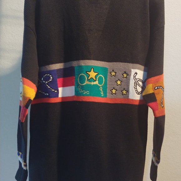 Lizy Ruch all Sports oversized Cardigan sizeM - Picture 4 of 5